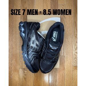 Asics Gel-Kayano 14 Black Pure Silver size 7 men